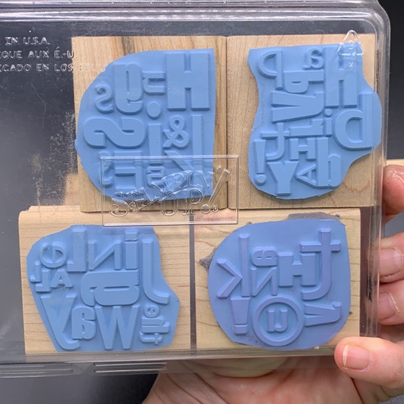 Stampin’ Up box of 4 stamps - Picture 2 of 4